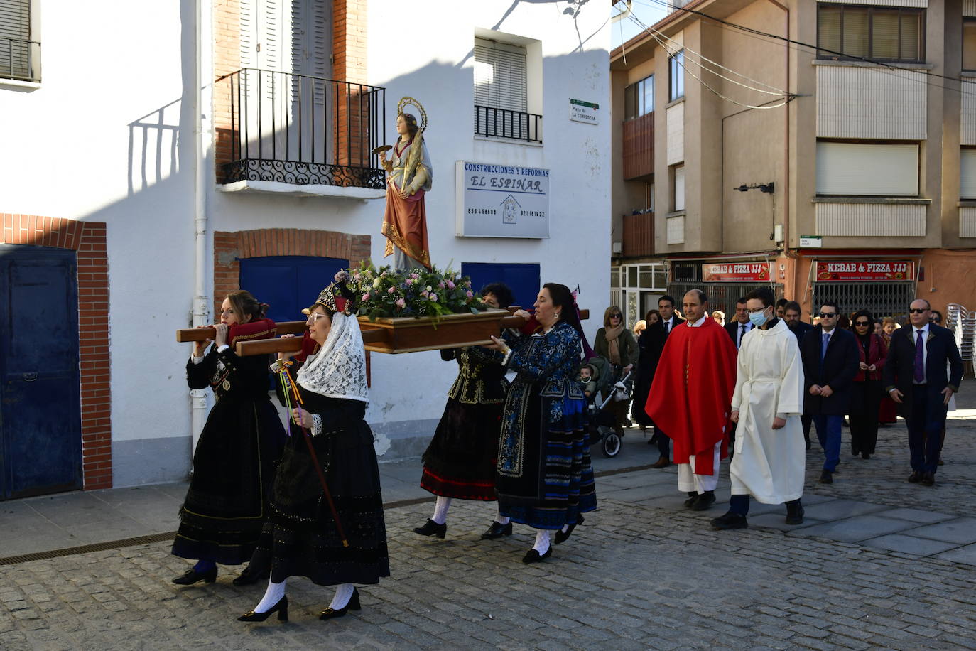 El Espinar y Cuéllar celebran Santa Águeda. 