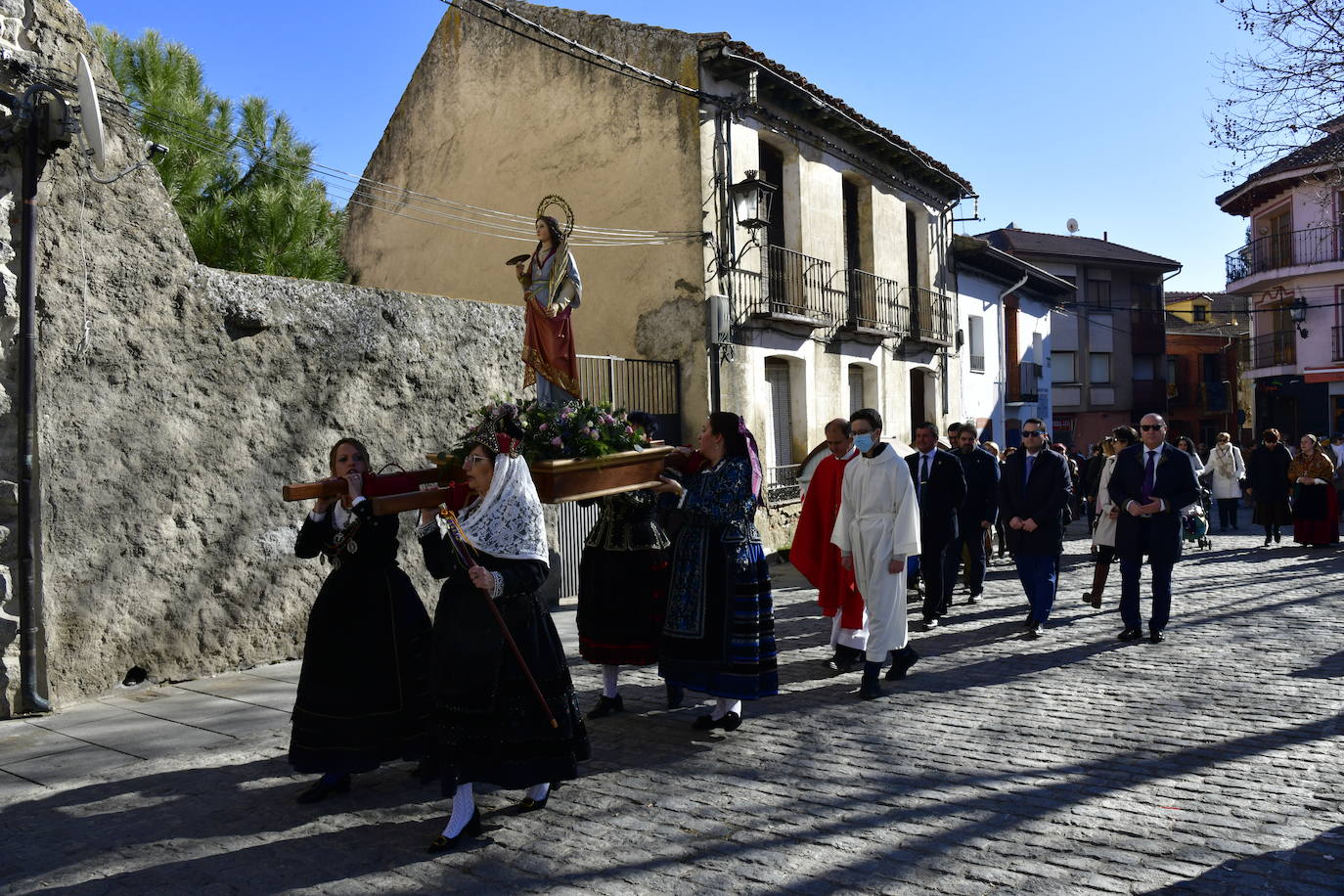 El Espinar y Cuéllar celebran Santa Águeda. 
