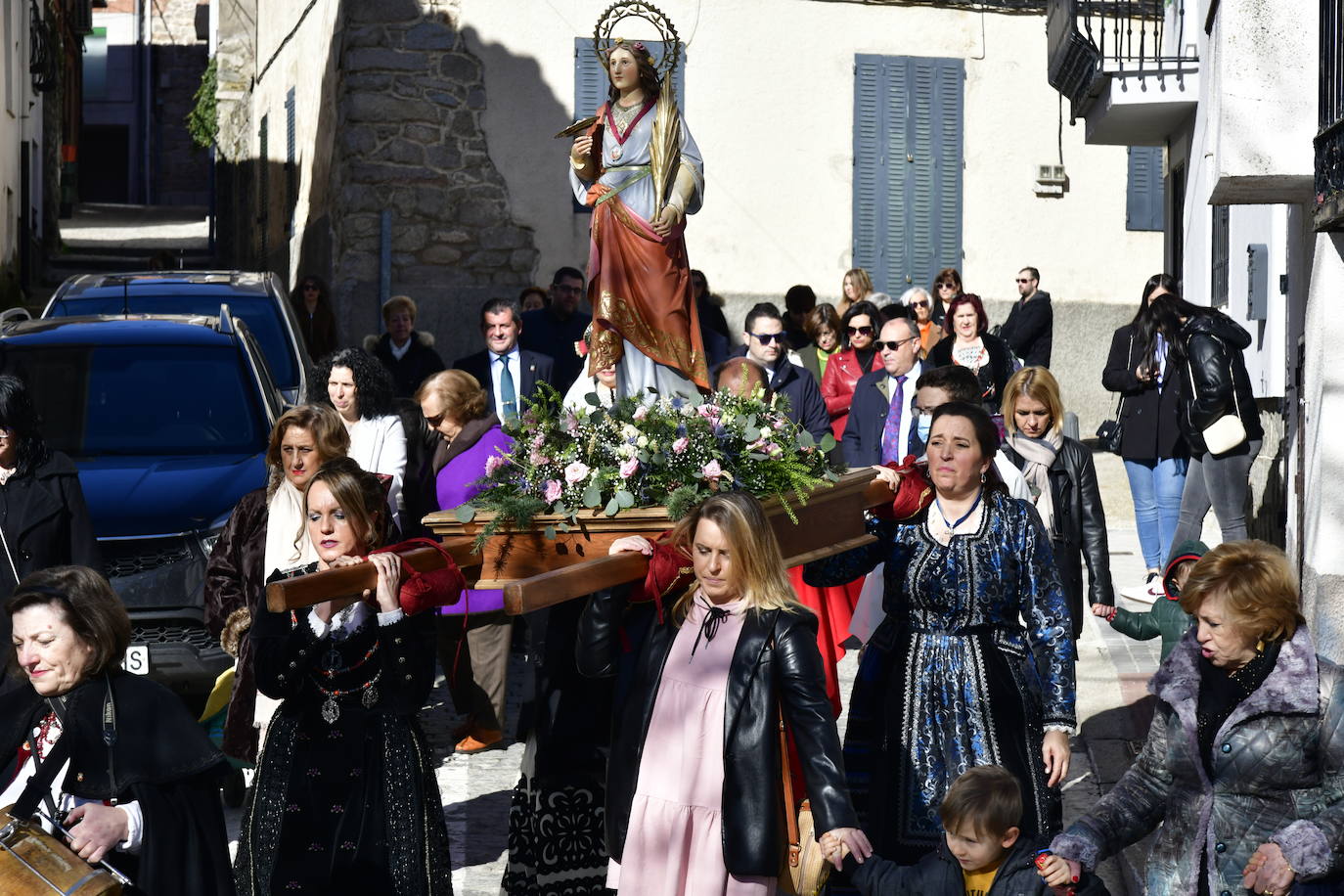 El Espinar y Cuéllar celebran Santa Águeda. 