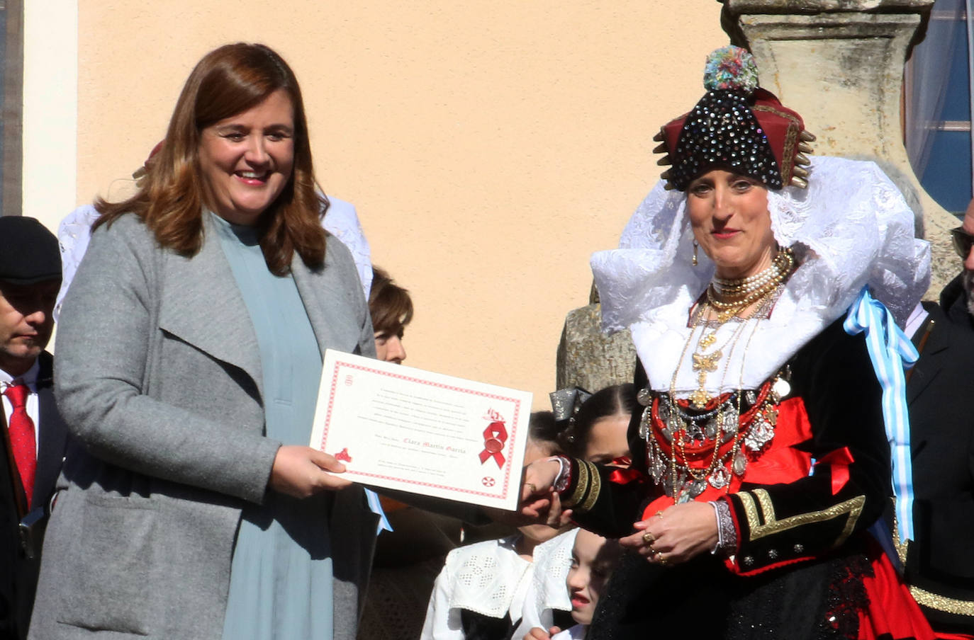 Celebración de Santa Águeda en Zamarramala. 