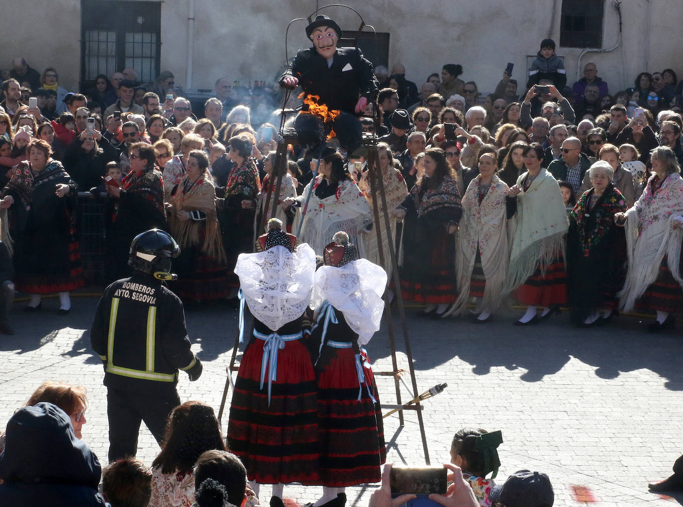 Celebración de Santa Águeda en Zamarramala. 