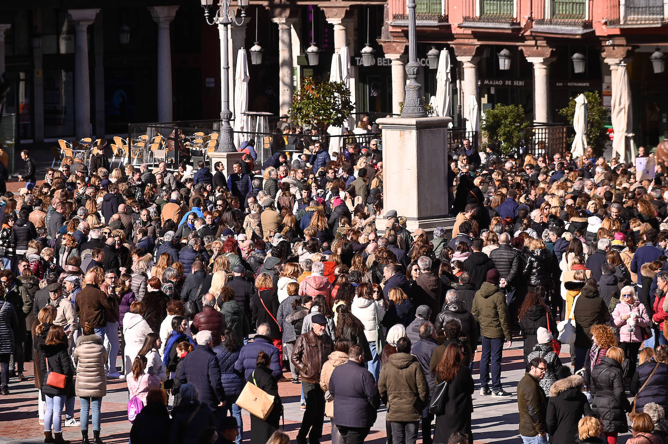 Fotos: Concentración en Valladolid para pedir justicia tras el asesinato de Paloma Pinedo y su hija India