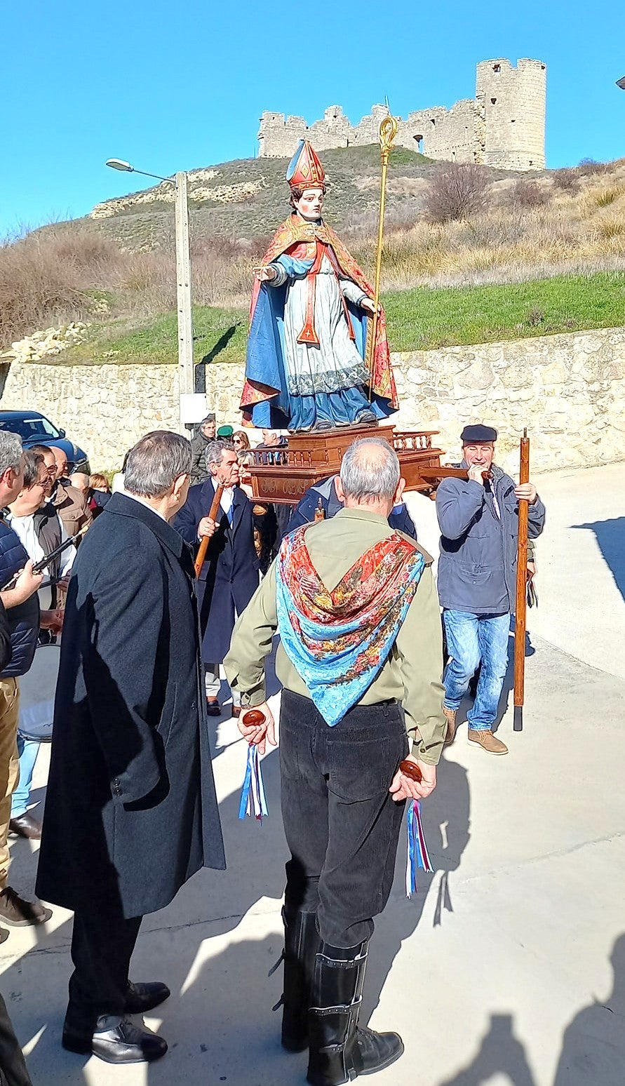 Hornillos de Cerrato danza en honor a las Candelas y San Blas