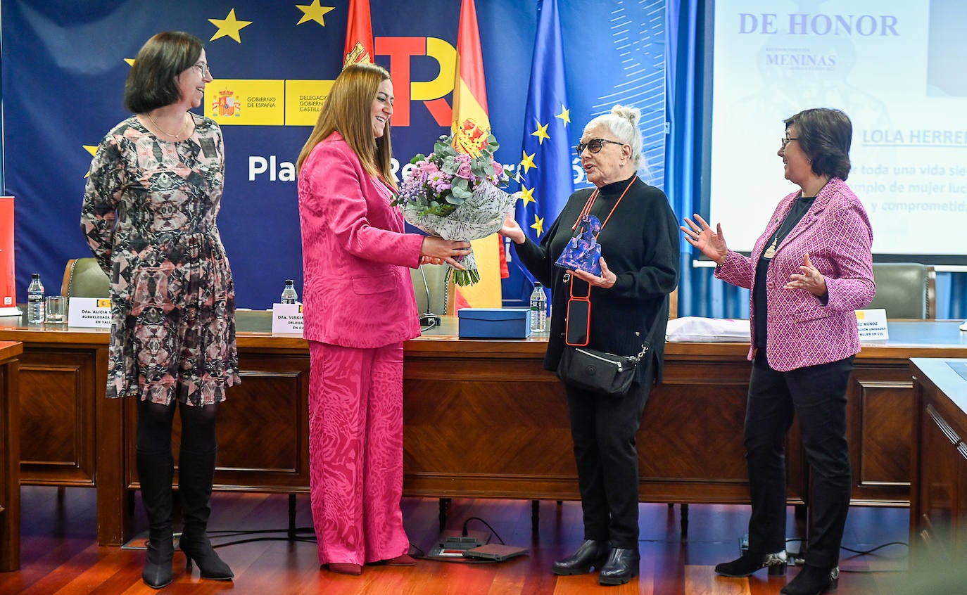 Fotos: La actriz Lola Herrera recibe el premio Menina de Honor 2022 en Valladolid