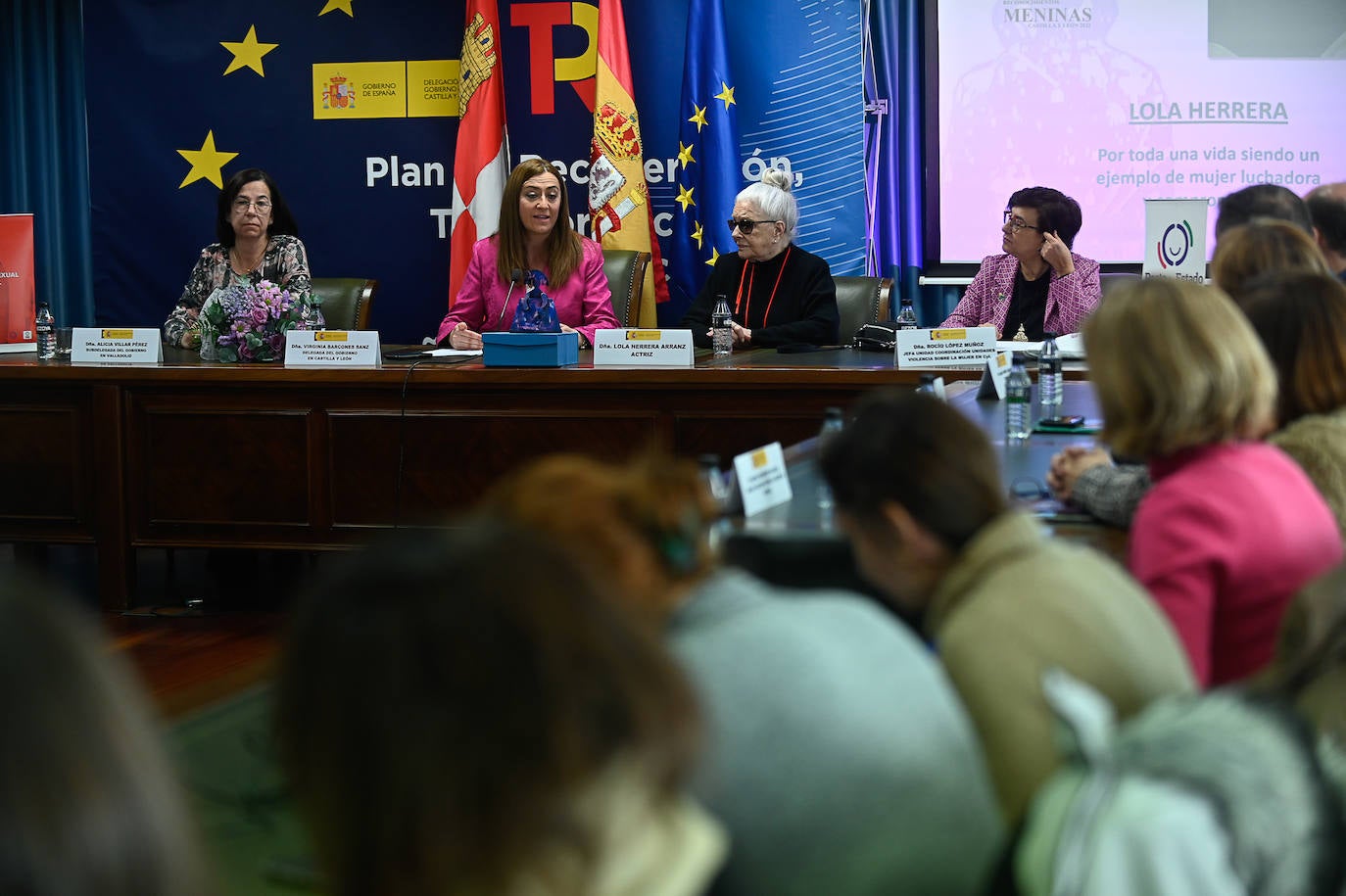 Fotos: La actriz Lola Herrera recibe el premio Menina de Honor 2022 en Valladolid