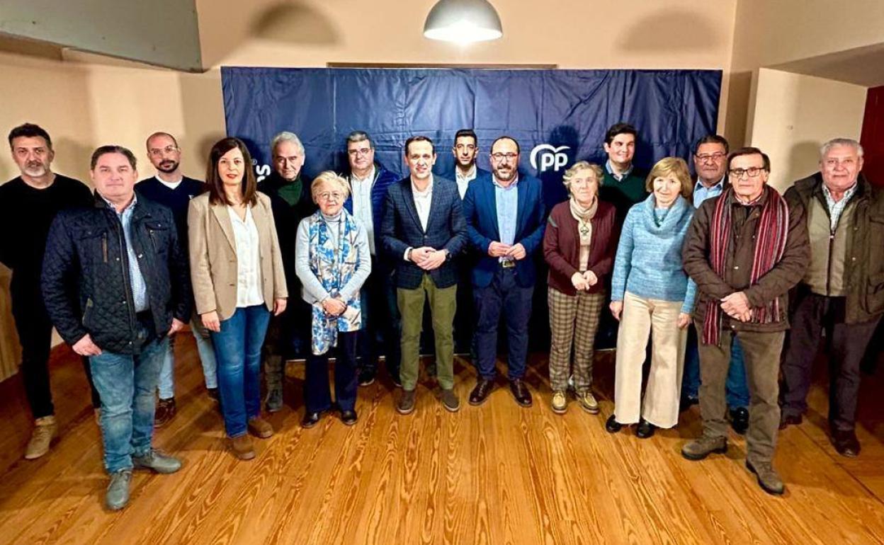 Presentación de candidatos del PP a una quincena de municipios de la zona de Tordesillas. 