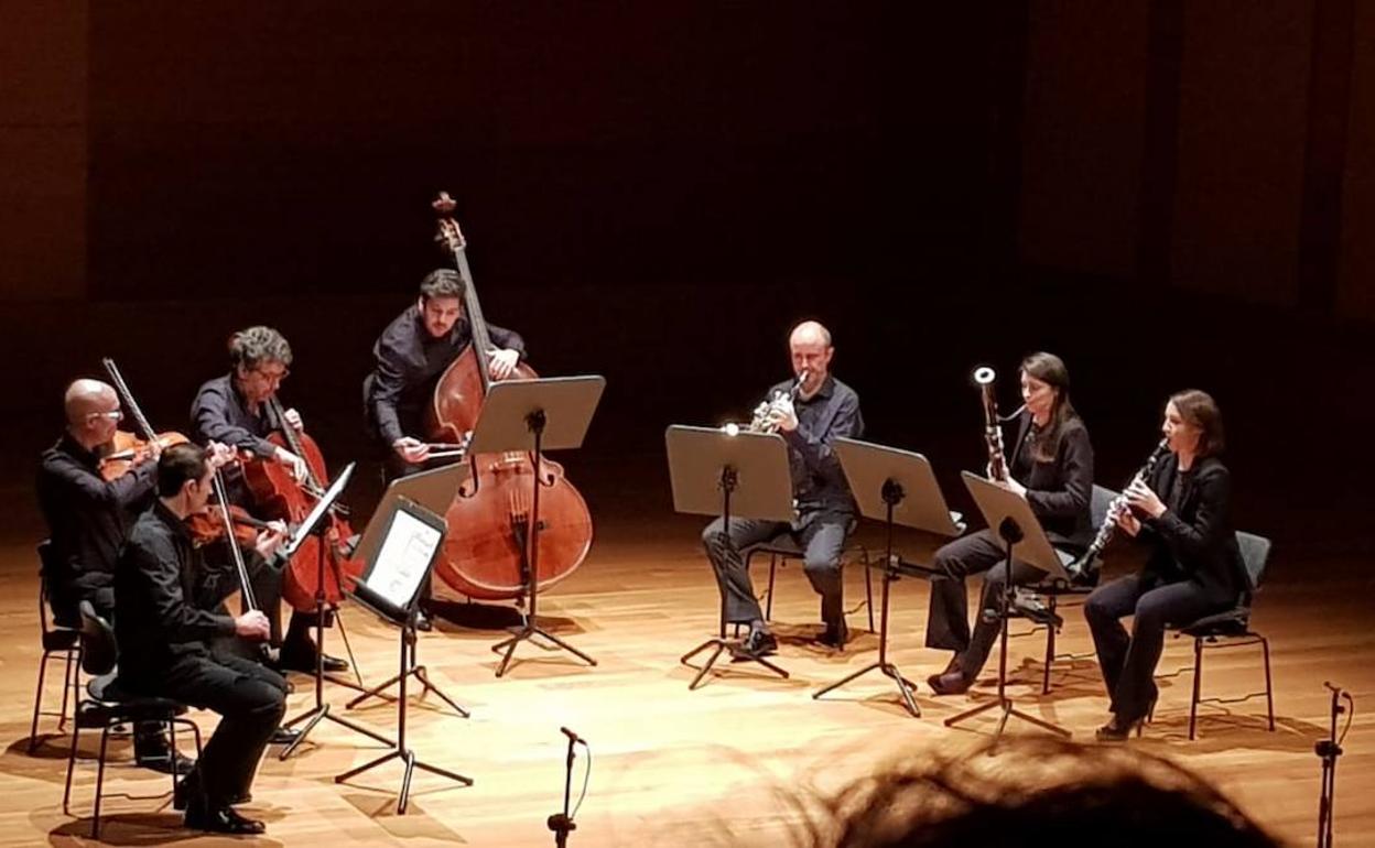 Ensemble formado por miembros de la OSCyL y de la Filarmónica de Viena. 