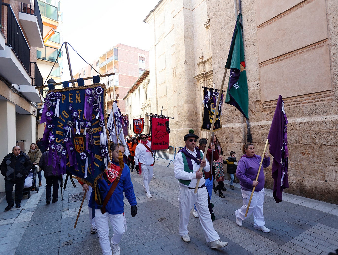 Procesión y misa de las Candelas en Palencia
