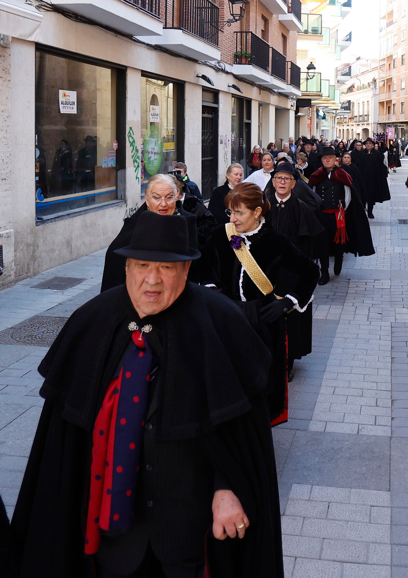 Procesión y misa de las Candelas en Palencia