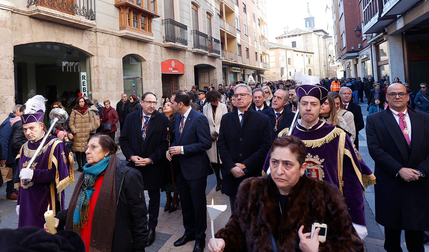 Procesión y misa de las Candelas en Palencia