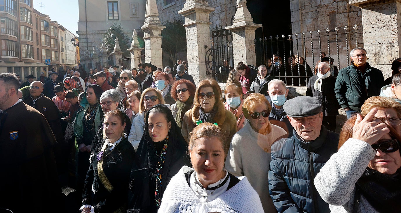 Procesión y misa de las Candelas en Palencia