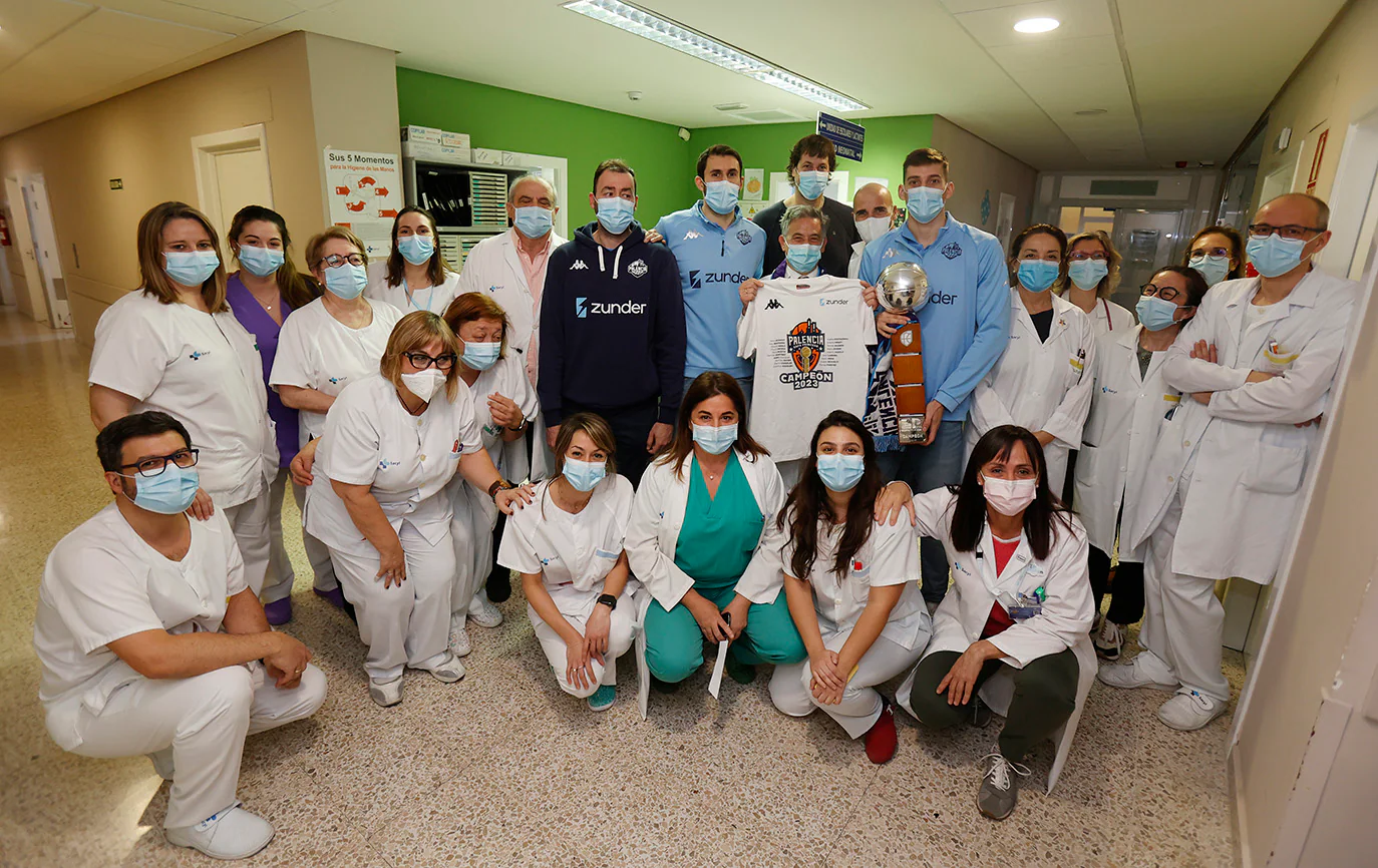 La Copa Princesa visita la sede de Zunder, Maristas y el Hospital Río Carrión