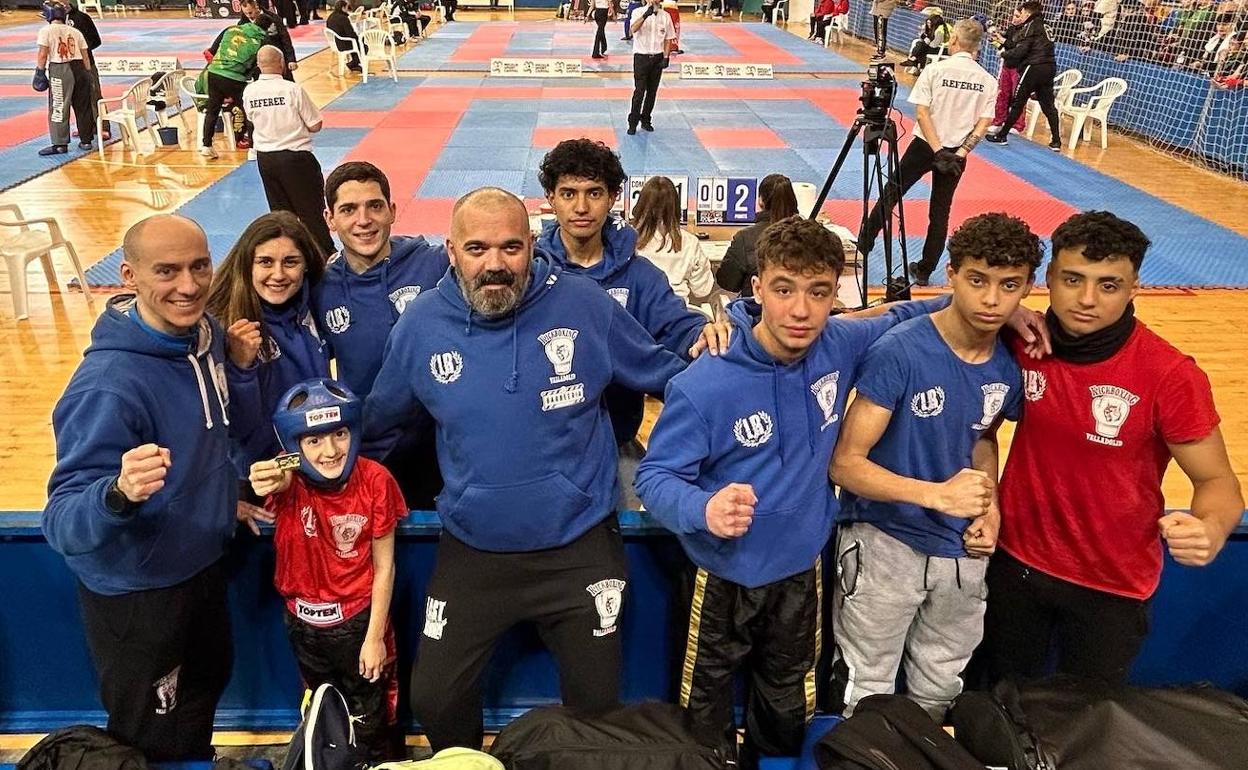 La expedición de New Fight en el Open Nacional de Laredo.