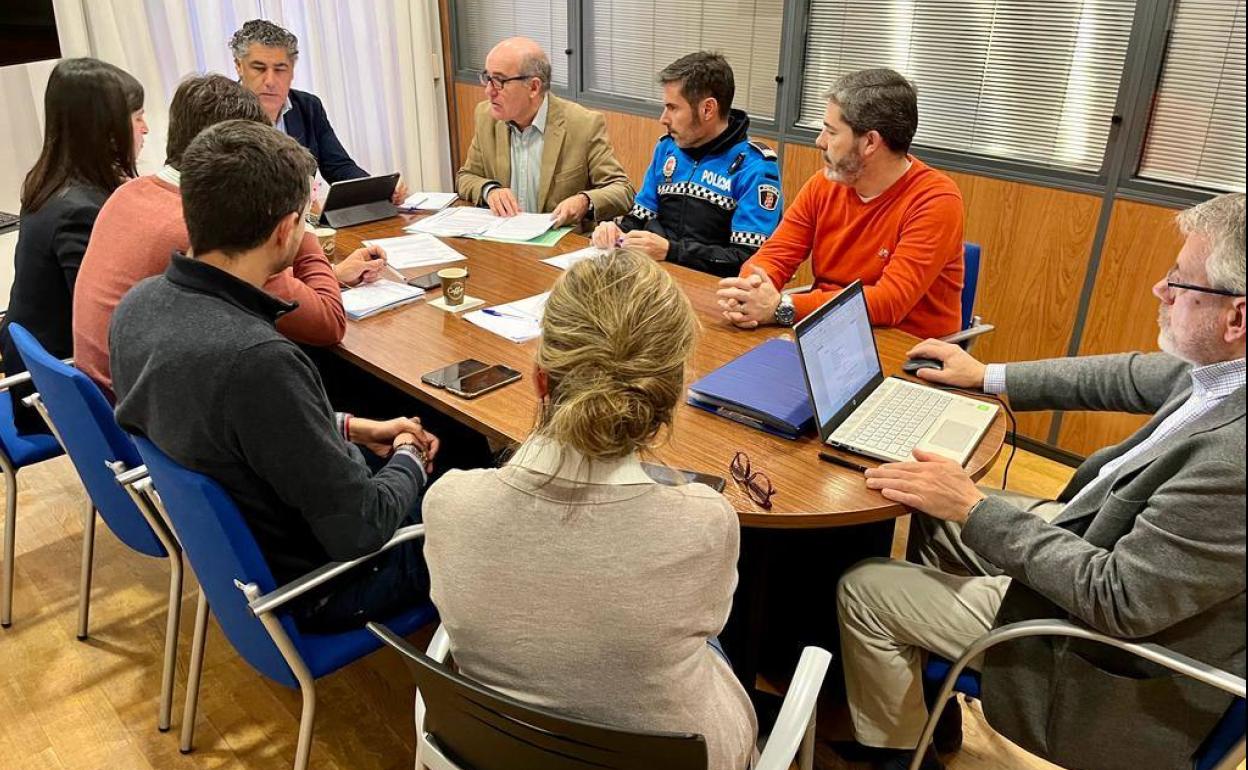 Junta de Gobierno Local del Ayuntamiento de Simancas, celebrada este miércoles.