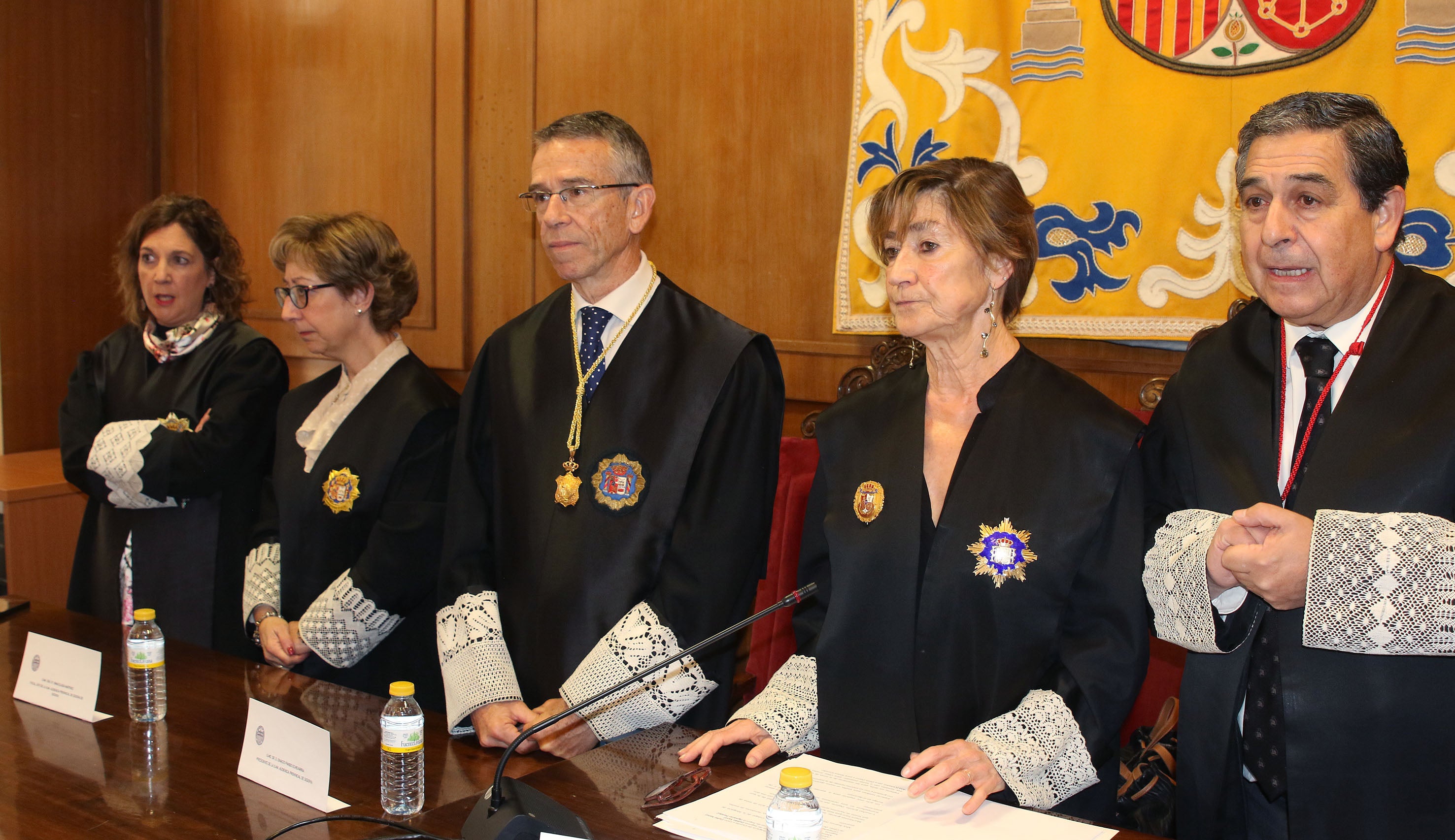 Emilio Fuentetaja, nuevo decano del colegio de abogados de Segovia. 