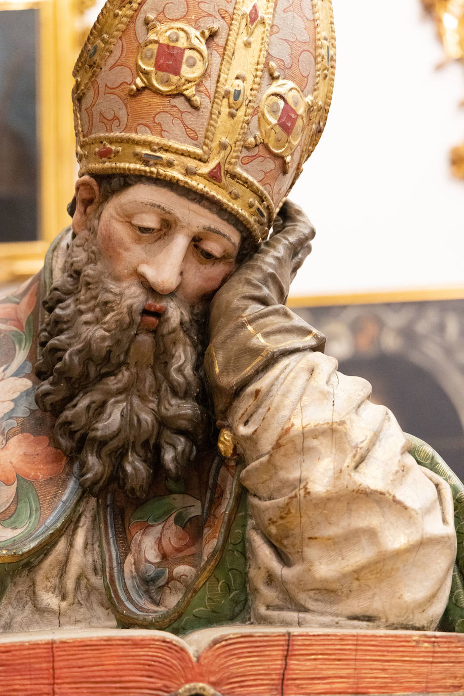 Las esculturas de Gregorio Fernández.