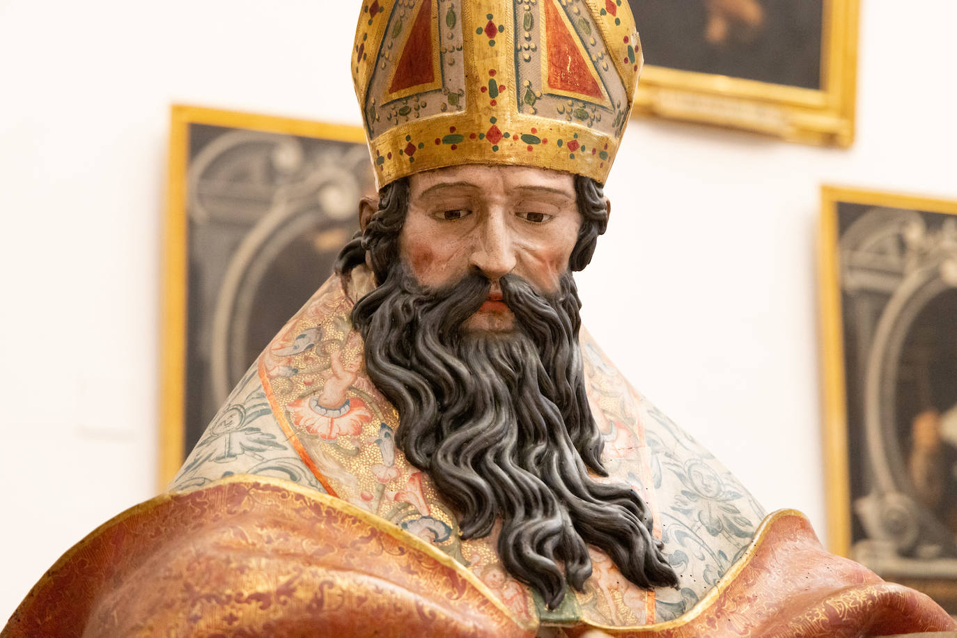 Las esculturas de Gregorio Fernández.