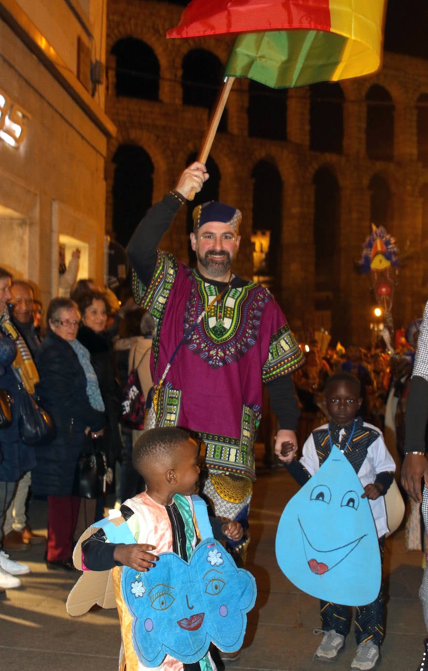 Desfile del sábado en el Carnaval de Segovia. 