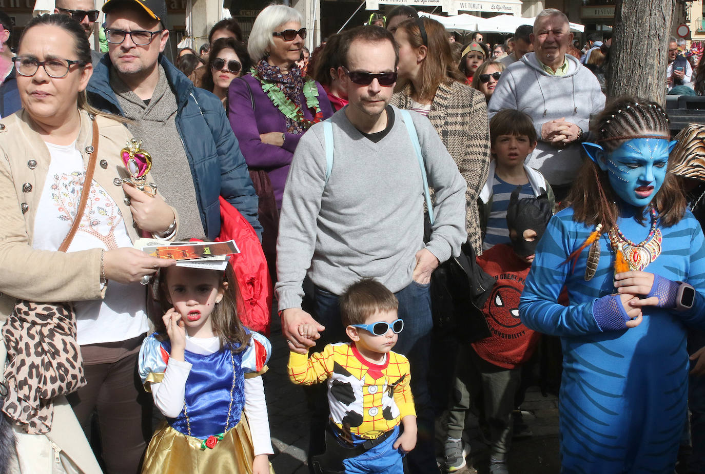 Domingo de carnaval en Segovia. 