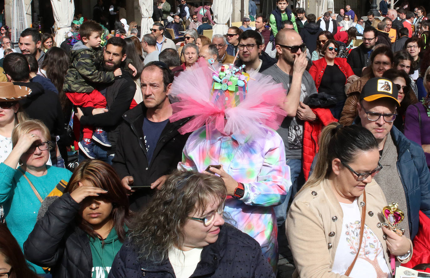 Domingo de carnaval en Segovia. 