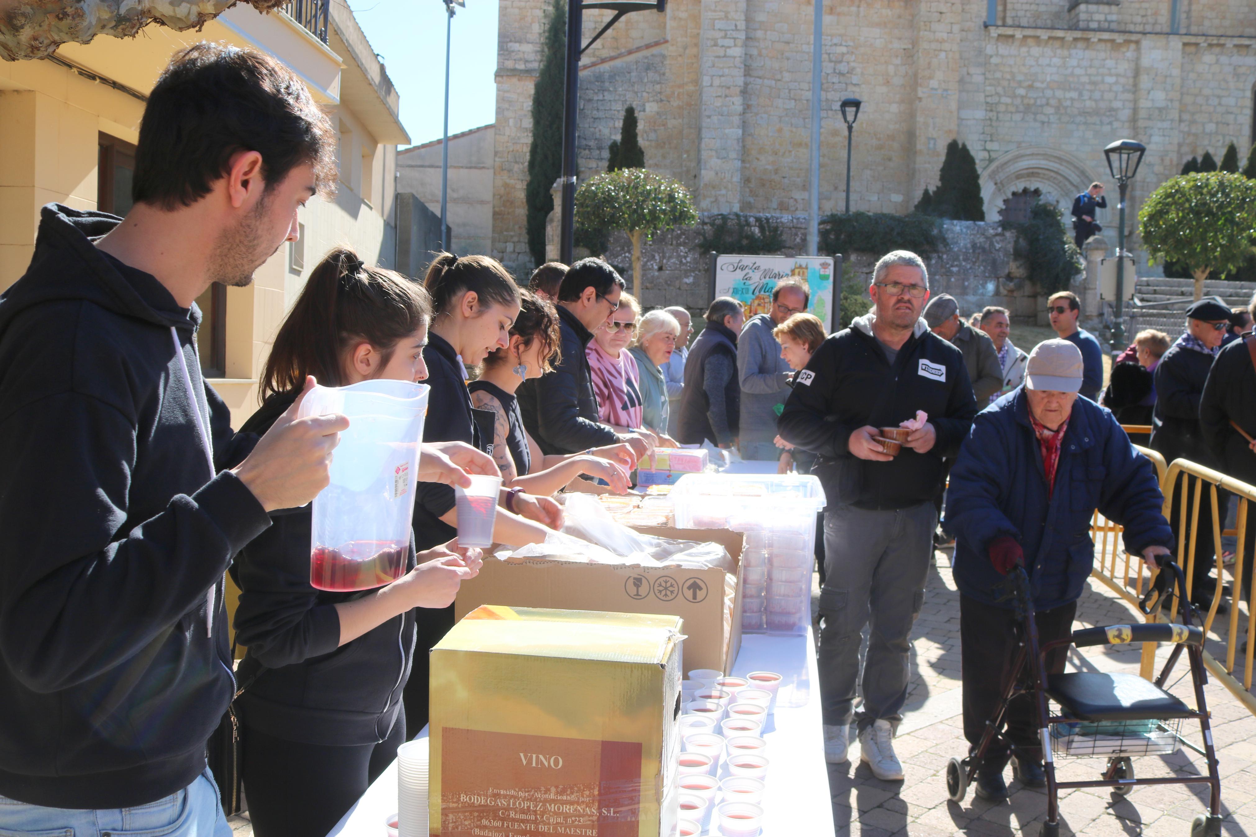 Villamuriel de Cerrato vivió una jornada festiva con música, danzas y gastronomía