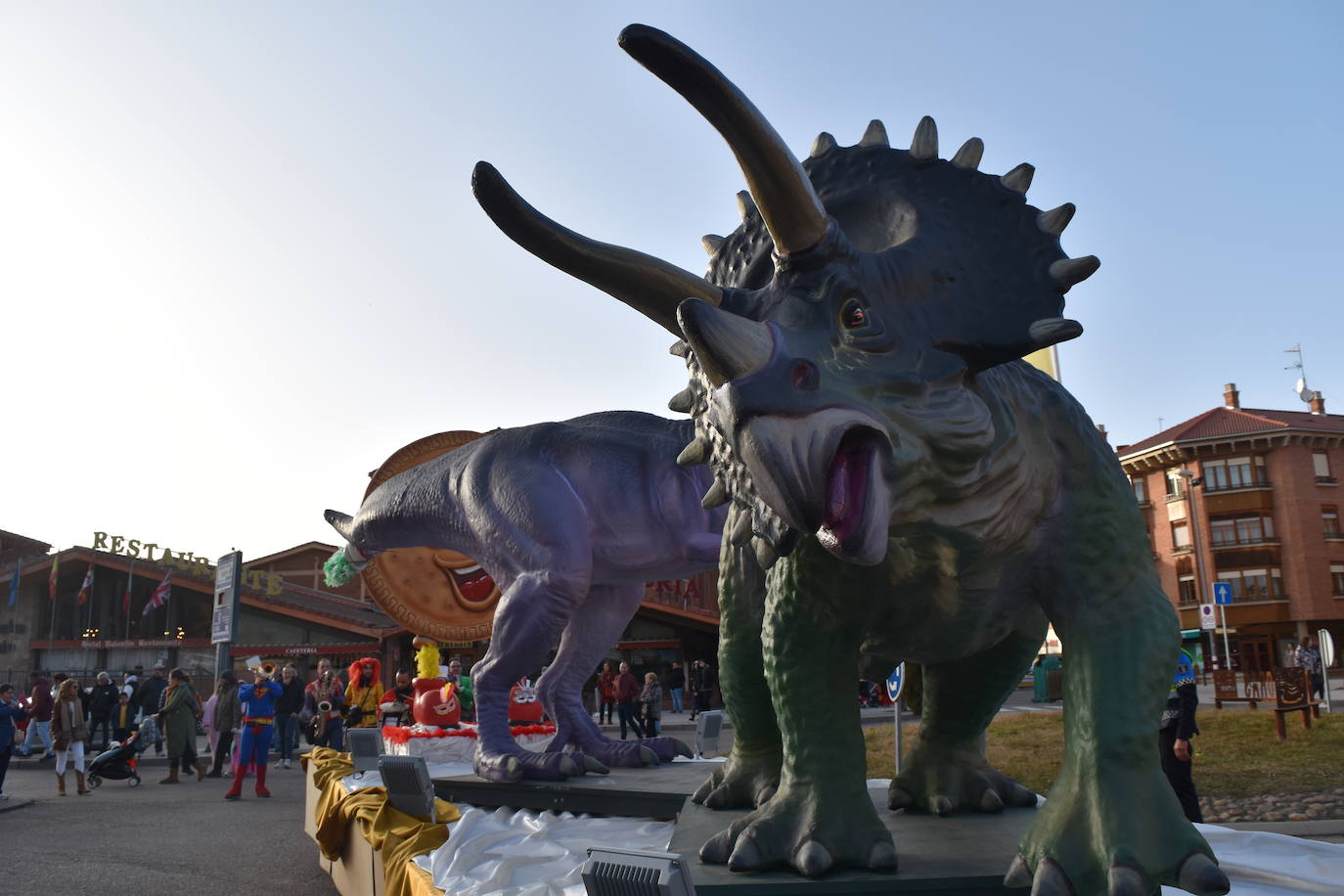 Fotos: Los niños, protagonistas del carnaval de Aguilar este domingo