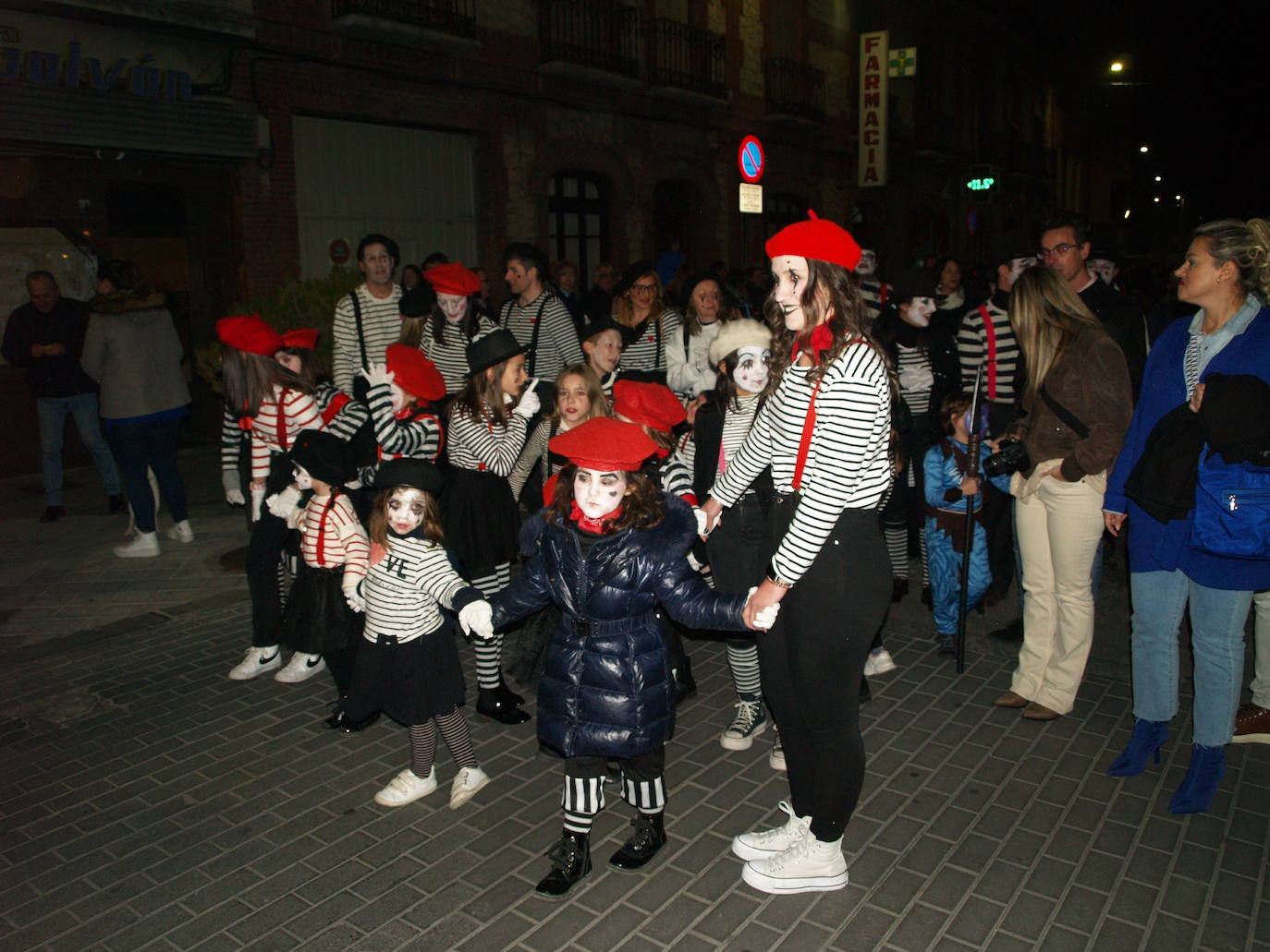 Desfile de carnaval en Íscar