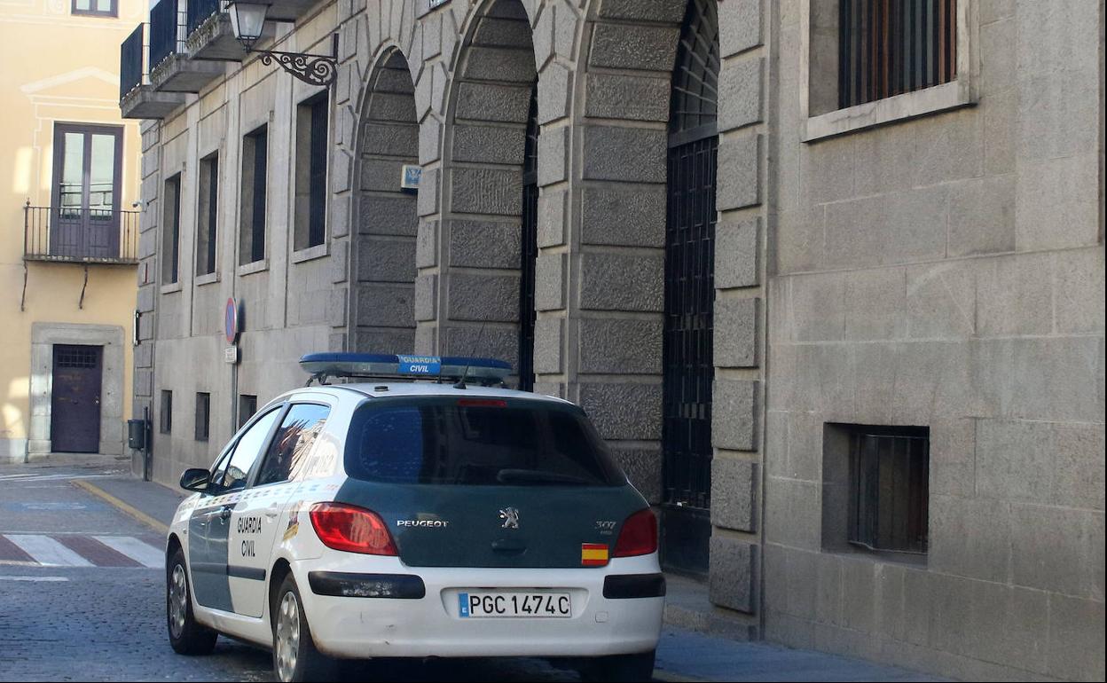 Fachada de la Audiencia Provincial de Segovia.