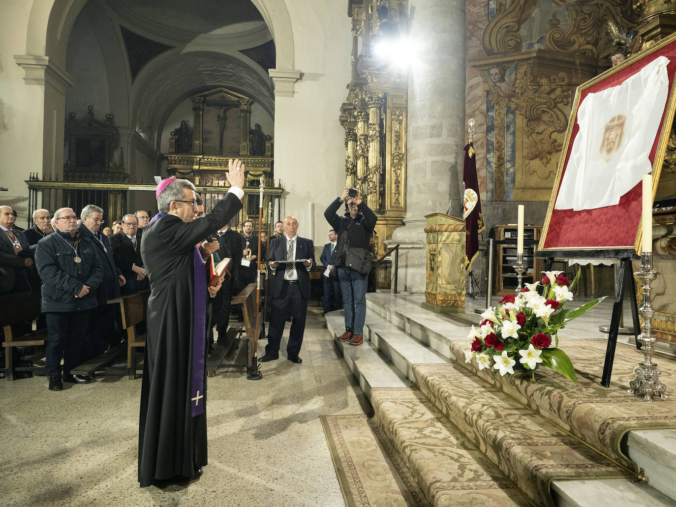 Fotos: Presentación oficial del paño de la Verónica 2023