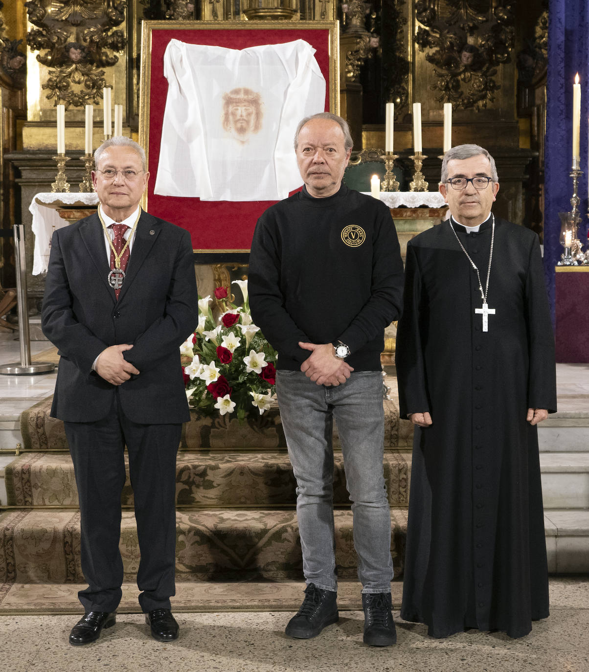 Fotos: Presentación oficial del paño de la Verónica 2023