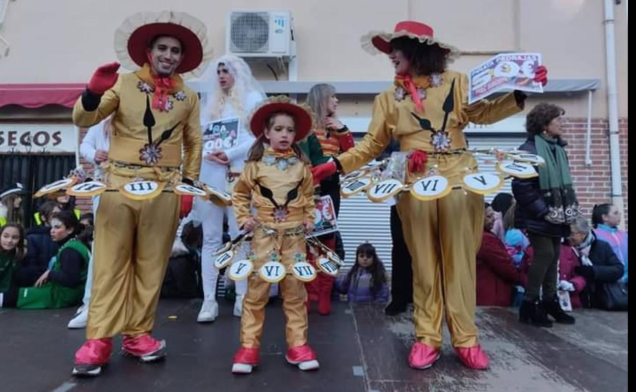 Uno de los disfraces que se vieron en el concurso.