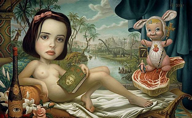 Snow White – Meat Show Microportfolio, de Mark Ryden. 