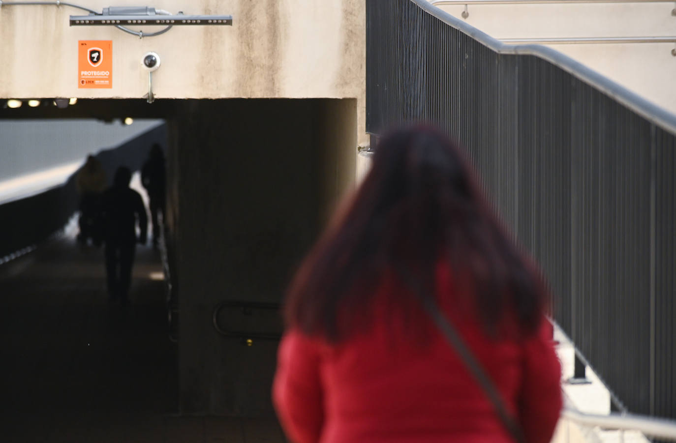 Fotos: Cámaras de seguridad en el túnel de Andrómeda