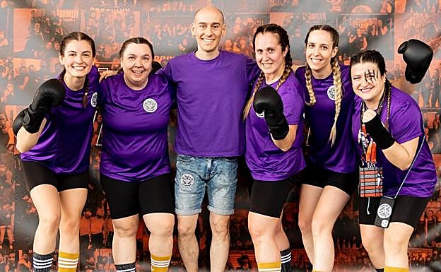 Los componentes de Las Panteras de Pucela.