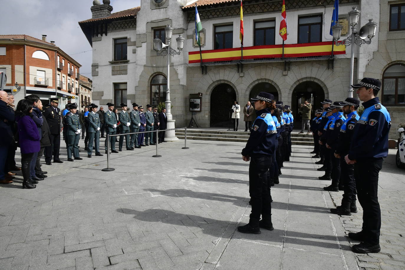 Fiesta de la Policia Local en El Espinar.