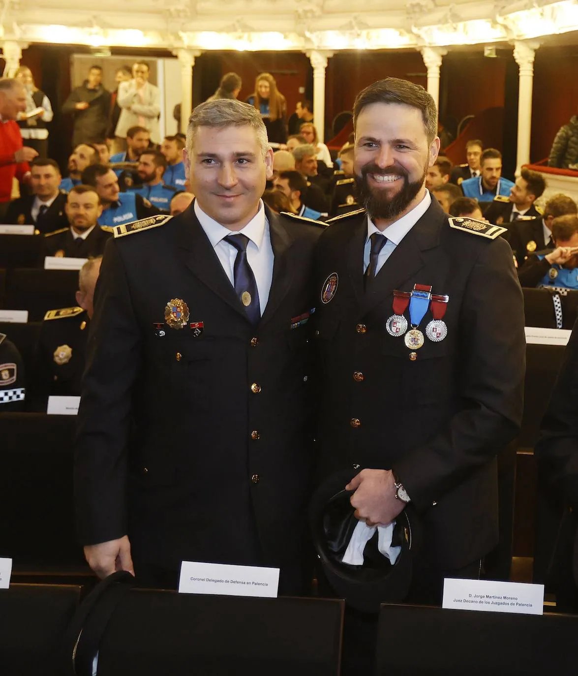 Fotos: La Policía Local de Palencia festeja a su patrón