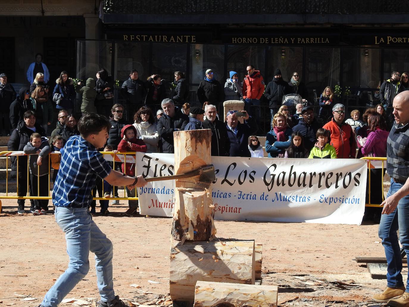 Fiesta de los gabarreros en Riaza