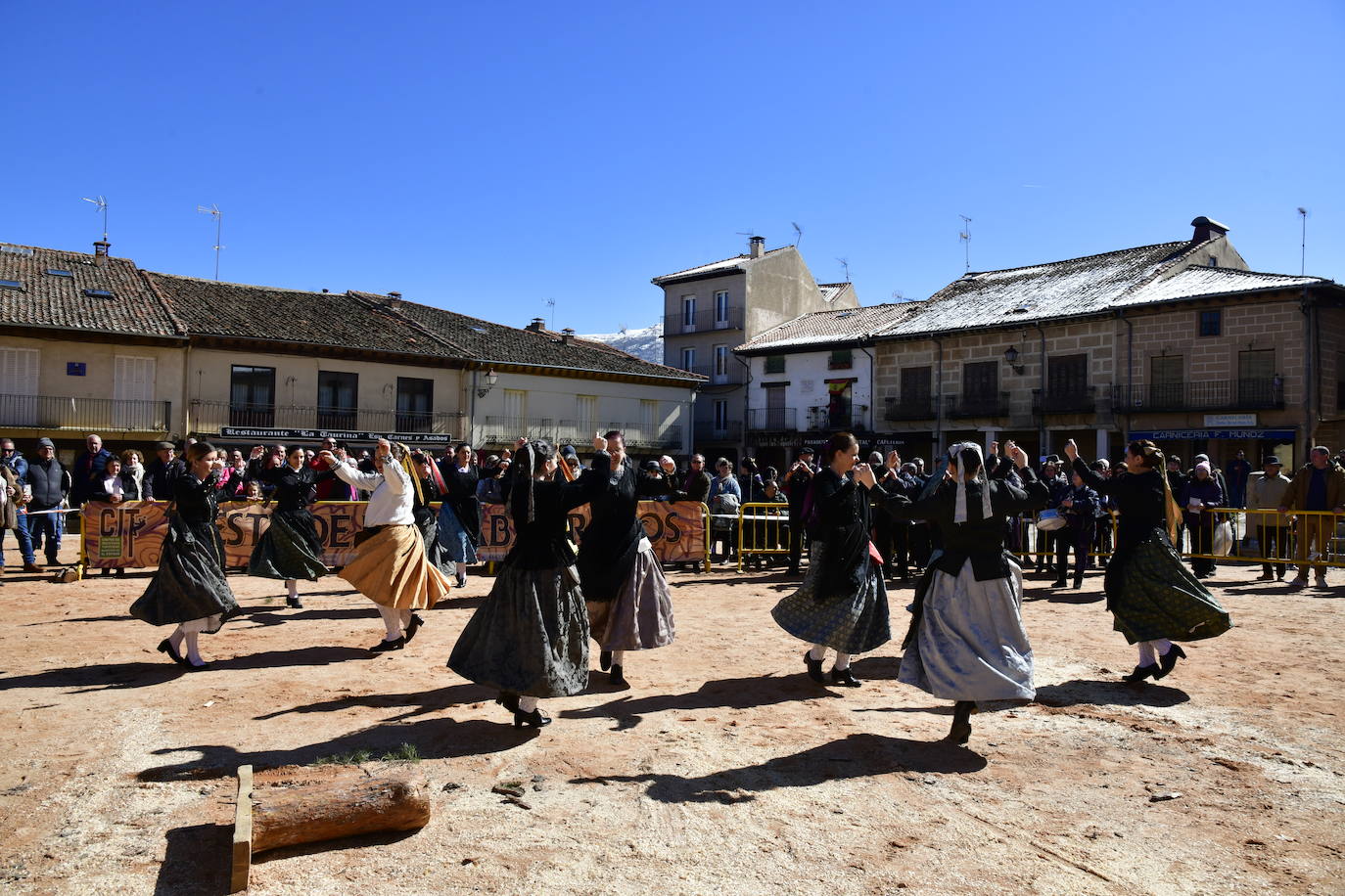 Fiesta de los gabarreros en Riaza