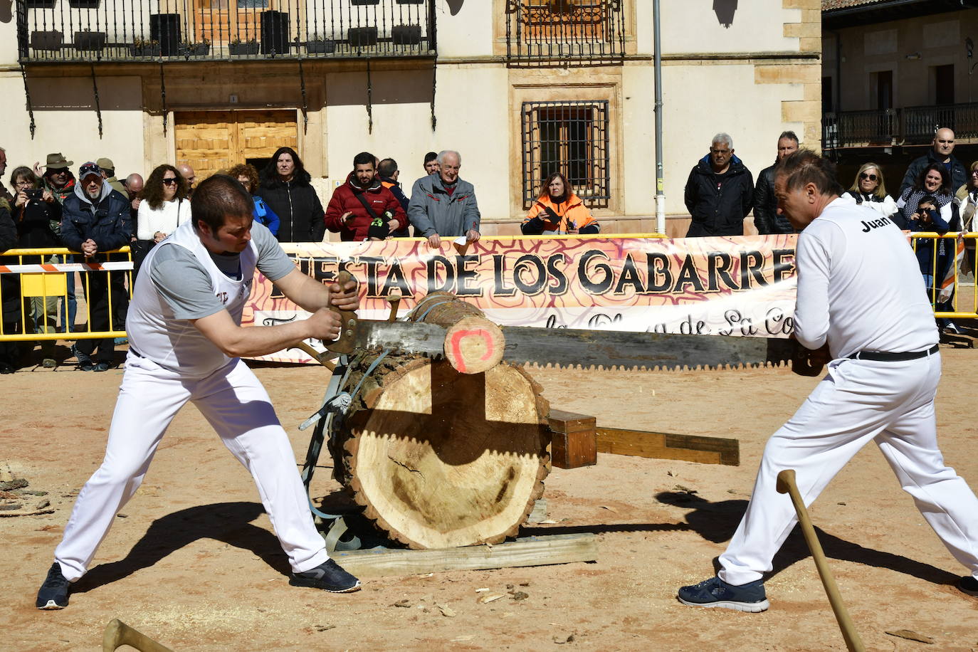 Fiesta de los gabarreros en Riaza