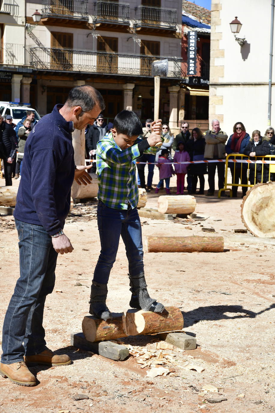 Fiesta de los gabarreros en Riaza