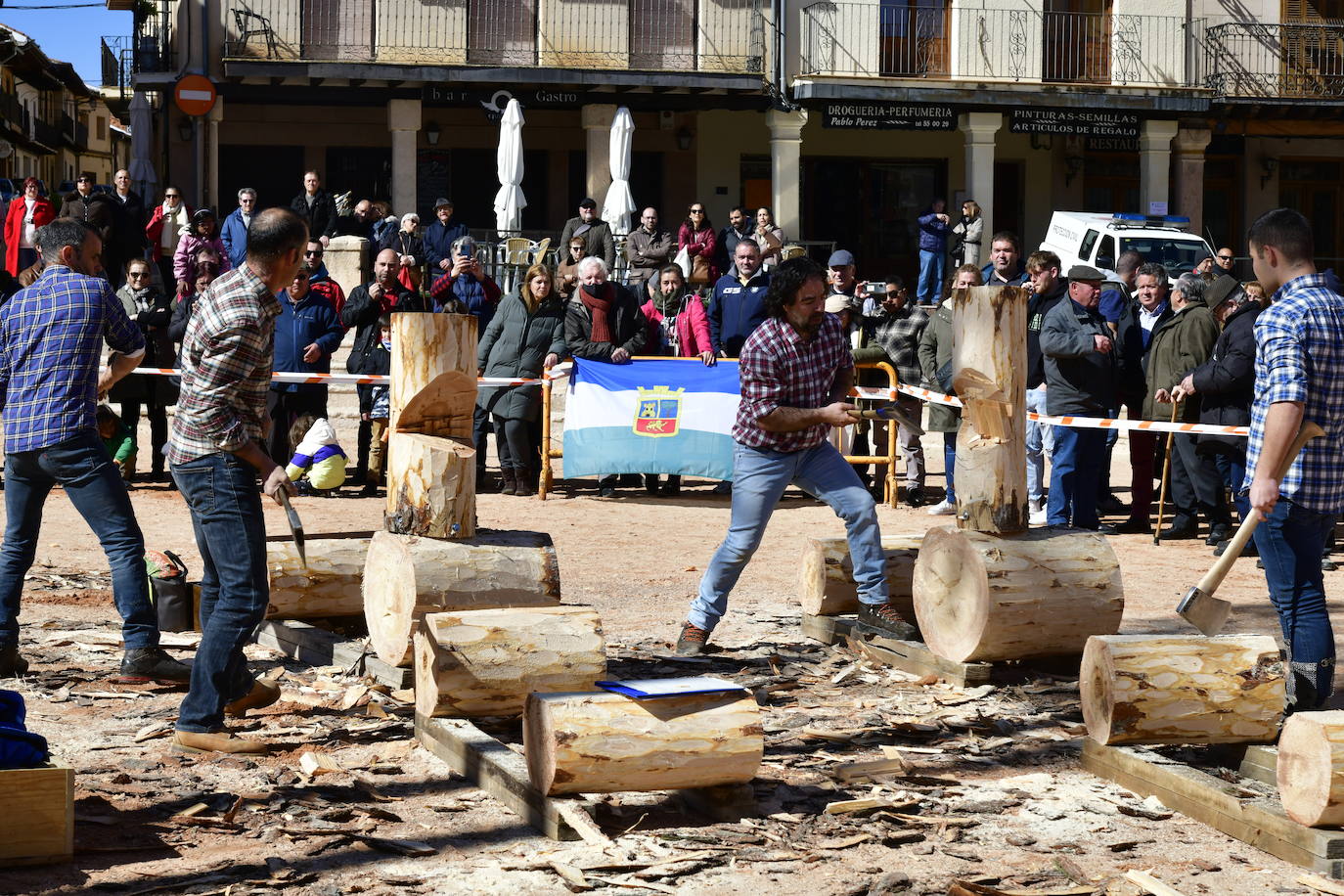 Fiesta de los gabarreros en Riaza