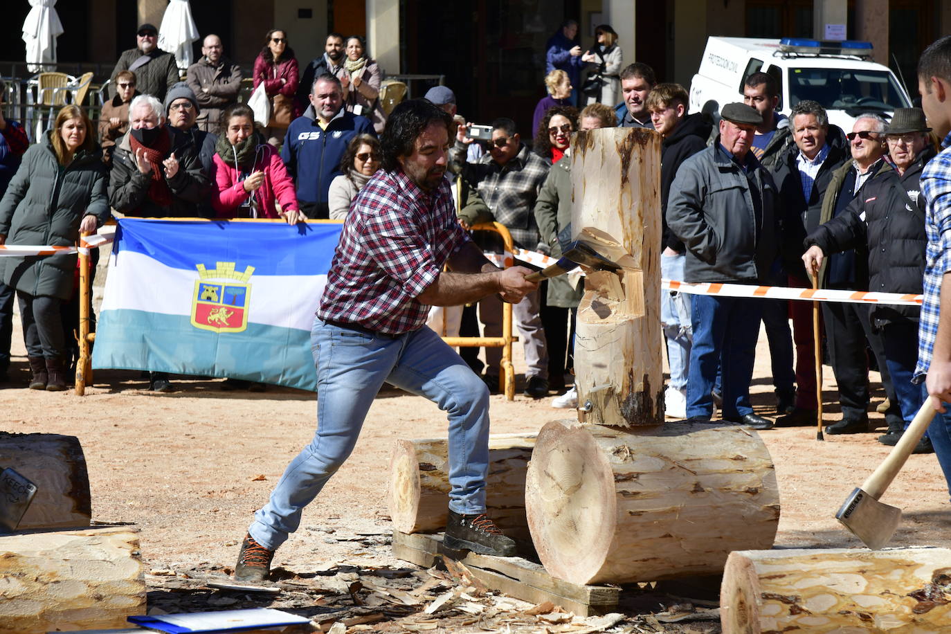 Fiesta de los gabarreros en Riaza
