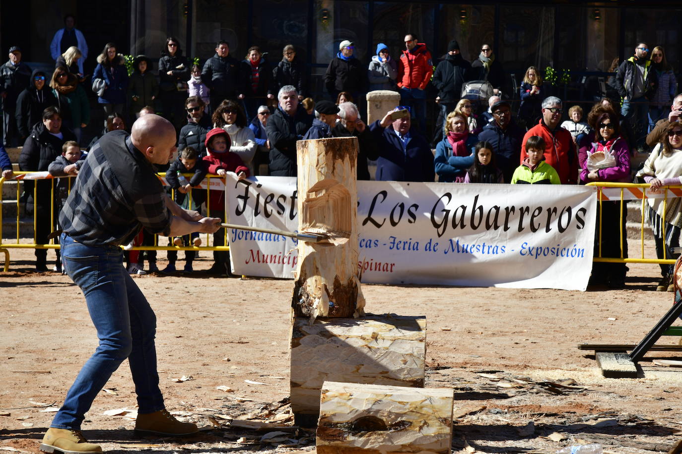 Fiesta de los gabarreros en Riaza