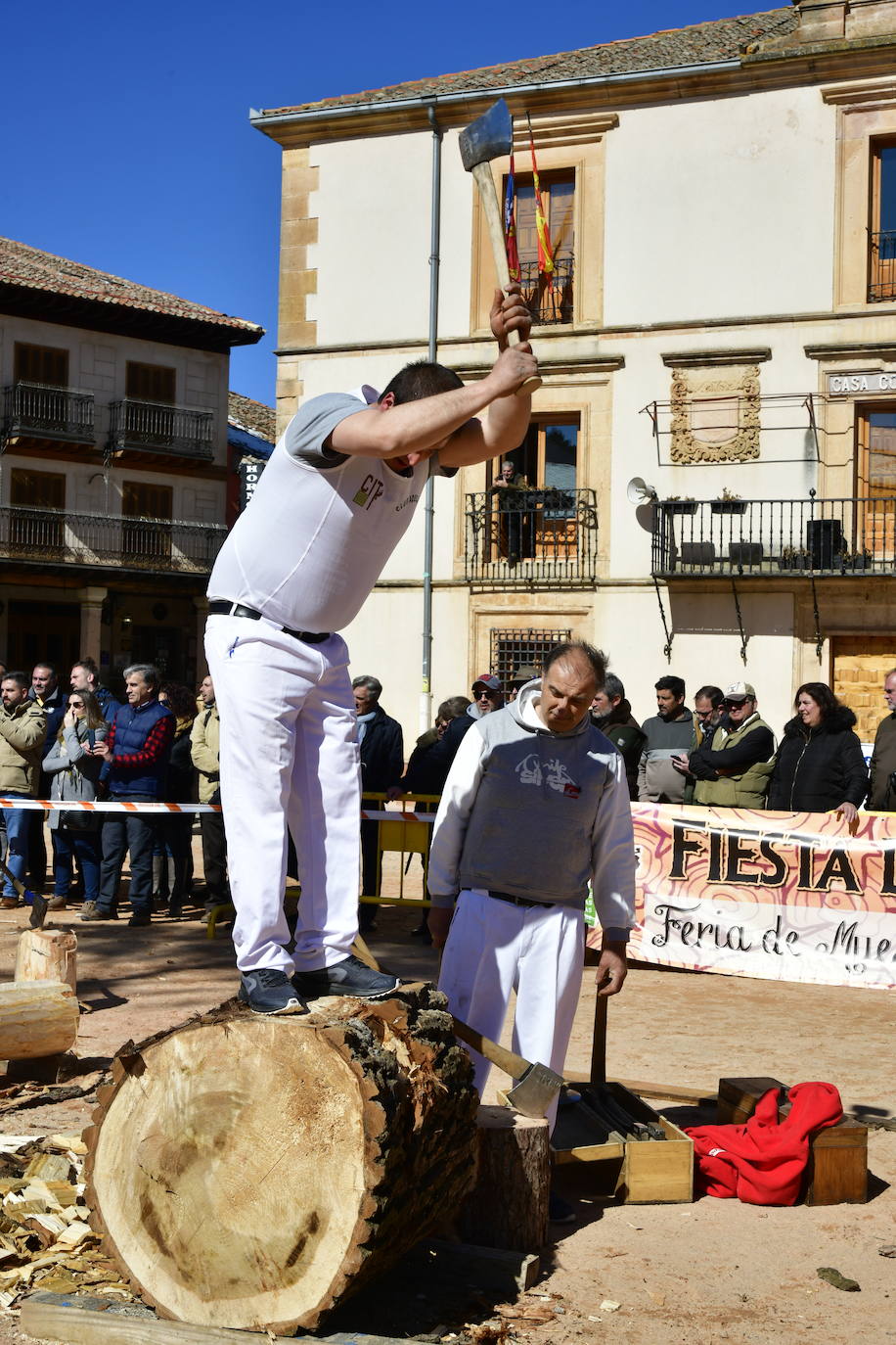 Fiesta de los gabarreros en Riaza