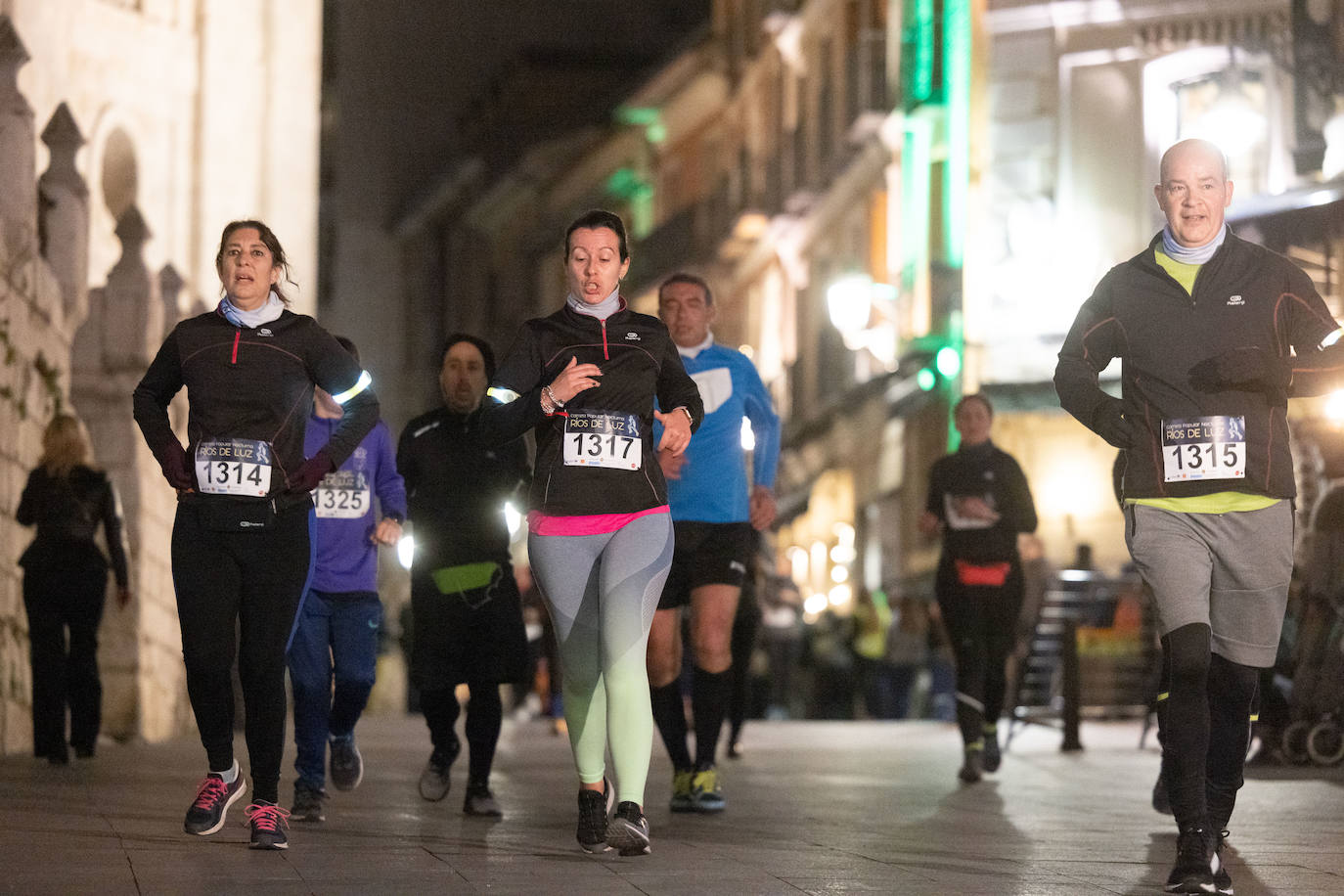 Fotos: Carrera &#039;Ríos de Luz 2023&#039; en Valladolid