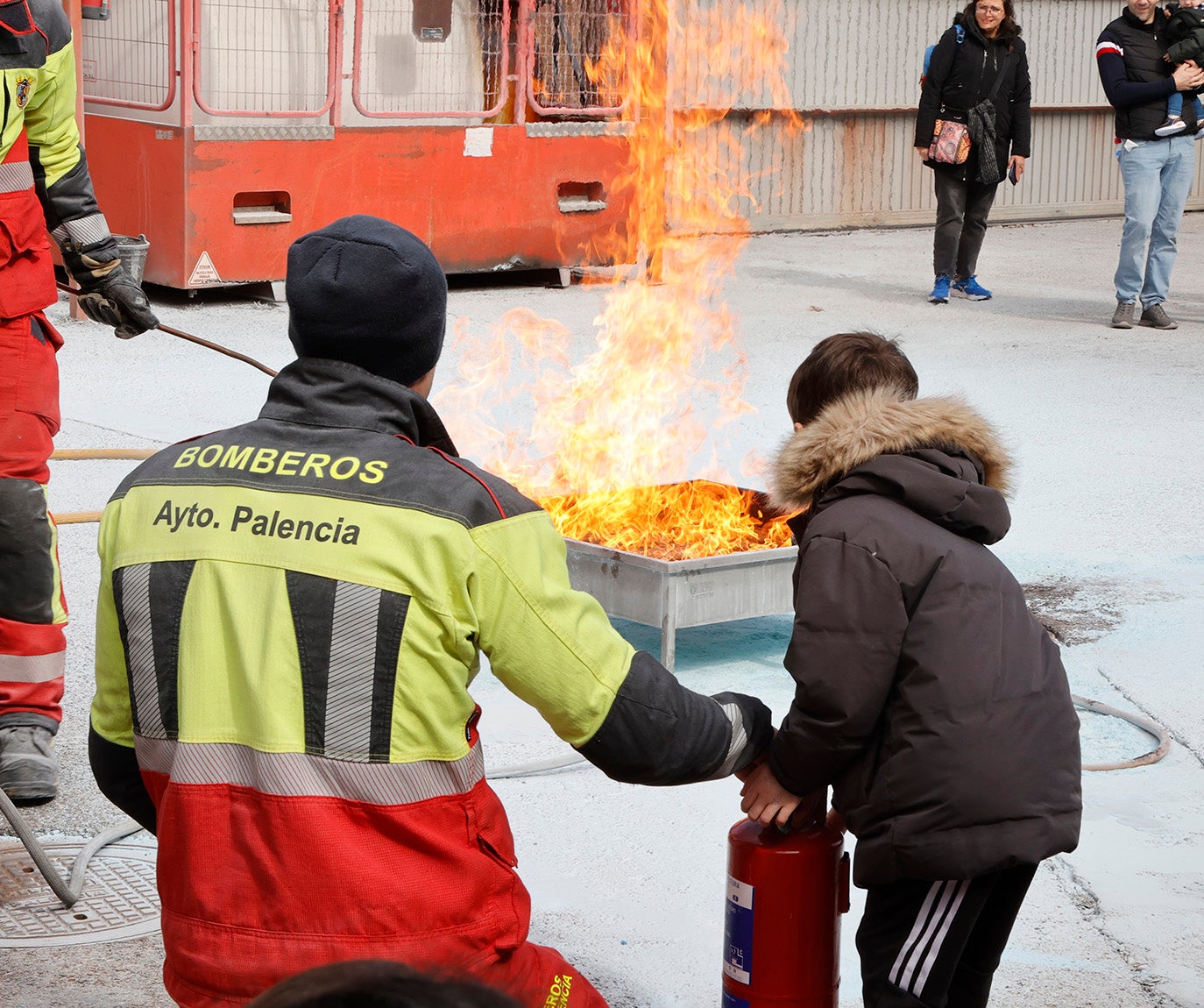 Jornada de puertas abiertas en el Parque de Bomberos