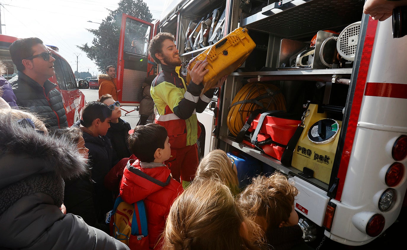 Jornada de puertas abiertas en el Parque de Bomberos