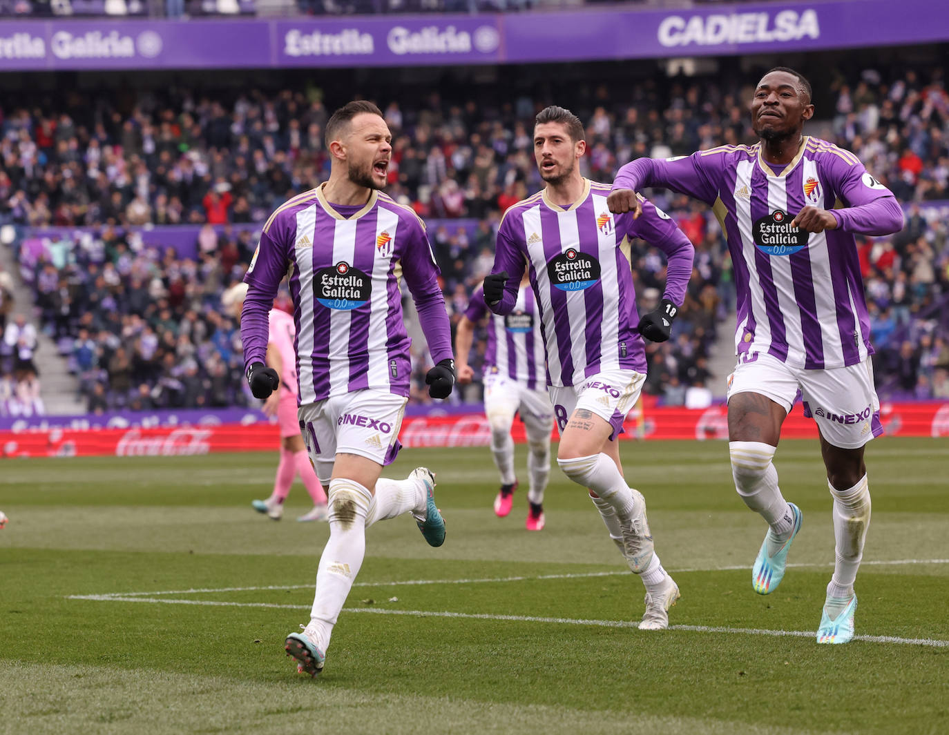 Fotos: Las imágenes del partido entre el Real Valladolid y el Espanyol