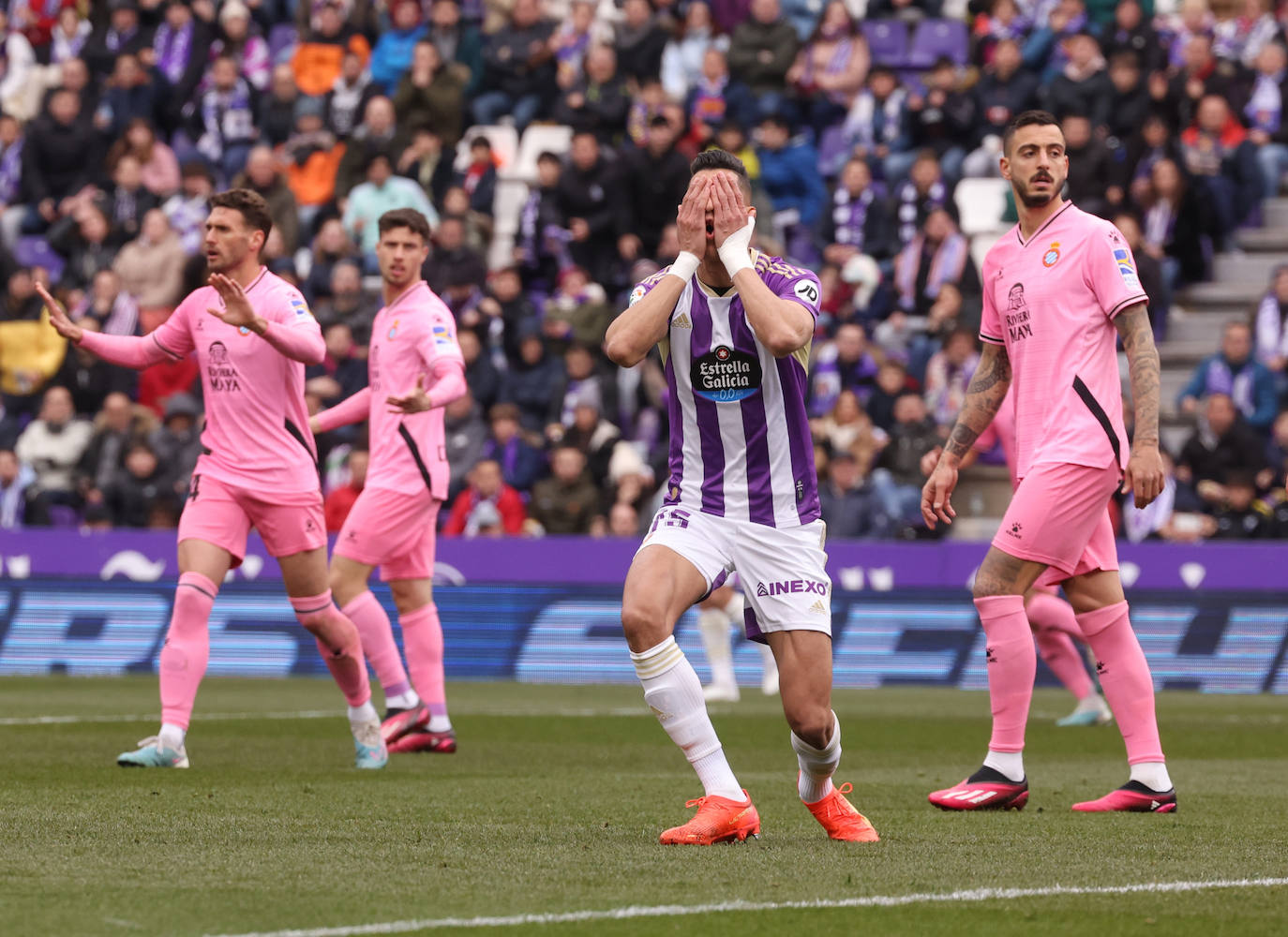 Fotos: Las imágenes del partido entre el Real Valladolid y el Espanyol