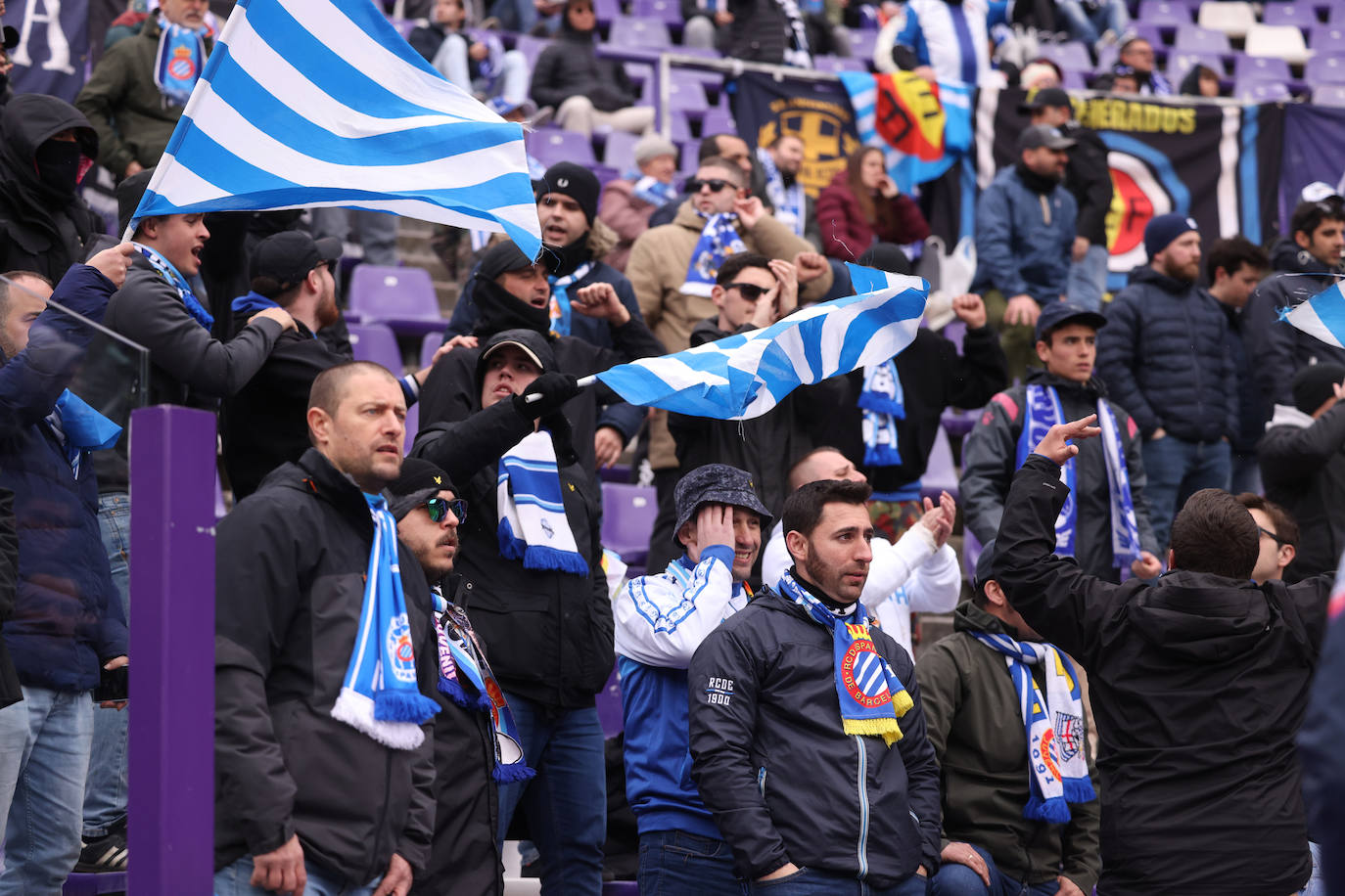 Fotos: Las imágenes del partido entre el Real Valladolid y el Espanyol